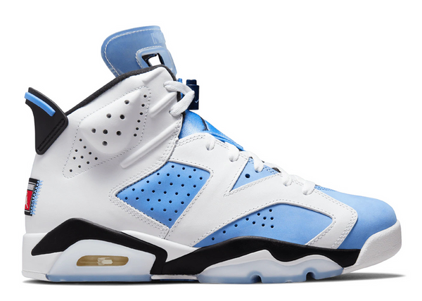 Nike Air Jordan 6 Retro UNC White