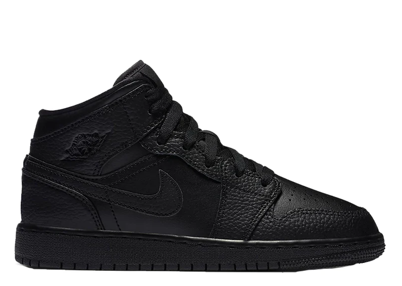 Nike Air Jordan 1 Mid Triple Black