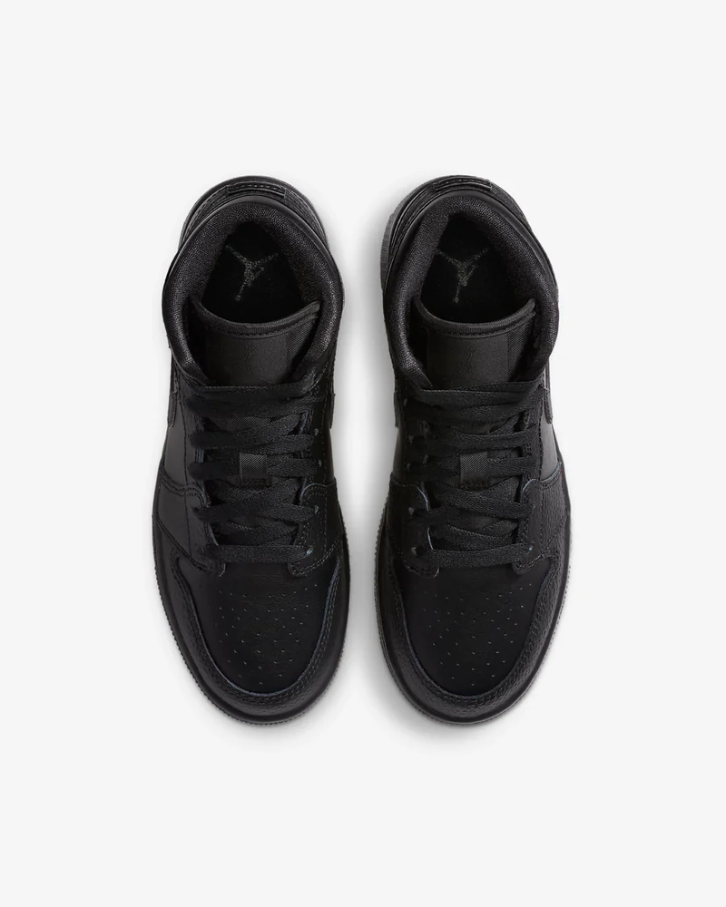 Nike Air Jordan 1 Mid Triple Black