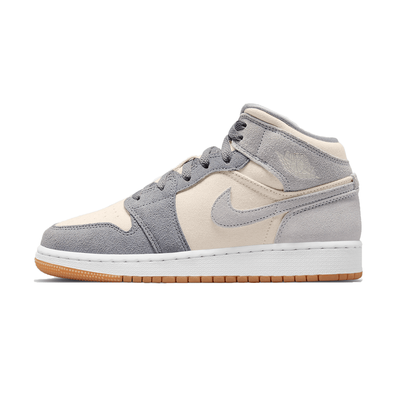 Nike Air Jordan 1 Mid Coconut Milk Particle Grey