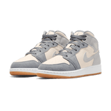 Nike Air Jordan 1 Mid Coconut Milk Particle Grey