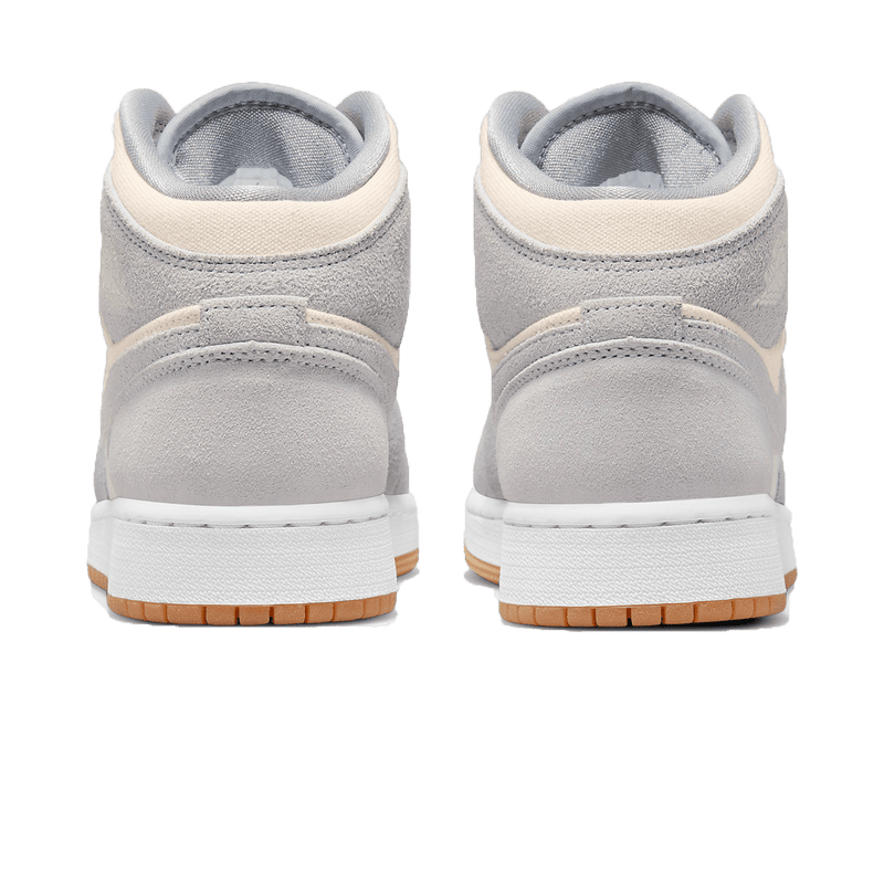Nike Air Jordan 1 Mid Coconut Milk Particle Grey