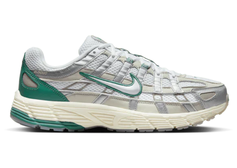 Nike P-6000 Premium Light Bone Metallic Silver