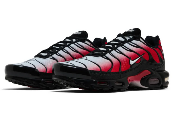 Nike Air Max Plus Tuned 1 Pure Platinum University Red