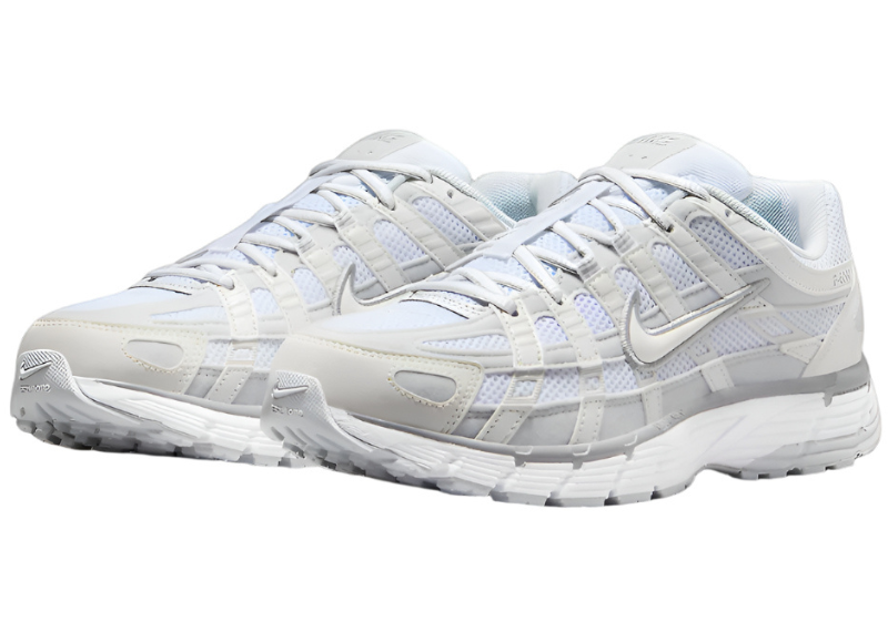 Nike P-6000 Metallic Summit White