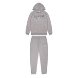 Trapstar Grey/White Camo Chenille Decoded Tracksuit