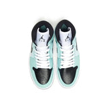 Nike Air Jordan 1 Mid Aqua Blue Tint (W)