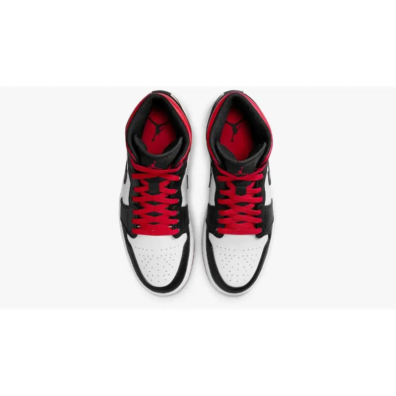Nike Air Jordan 1 Mid Gym Red Black Toe
