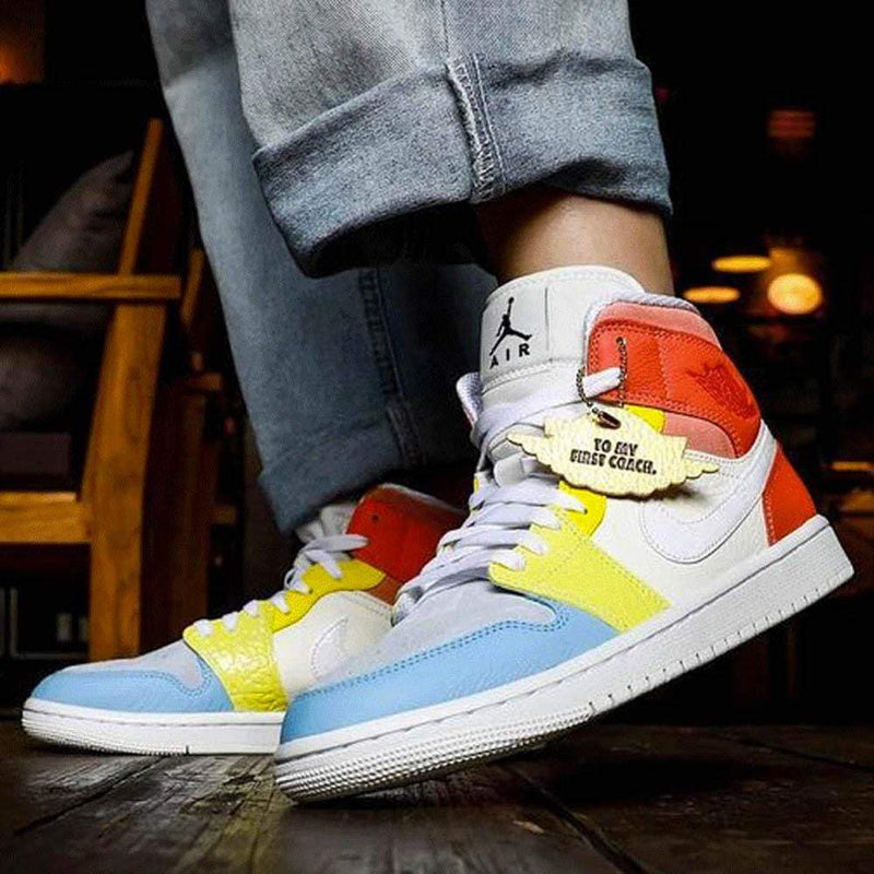 Nike Air Jordan 1 Mid To My First Coach (W)