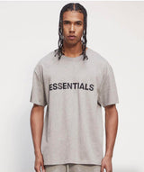 Fear Of God Essentials 3D Heather Grey T-Shirt