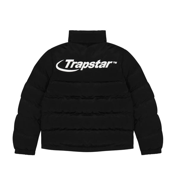 Trapstar Hyperdrive Puffer Jacket - Black/White