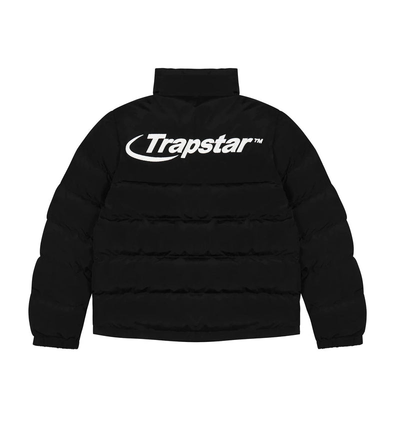 Trapstar Hyperdrive Puffer Jacket - Black/White