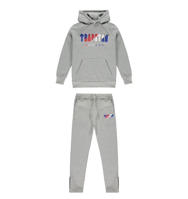 Trapstar Chenille Decoded Tracksuit - Grey Revolution Edition