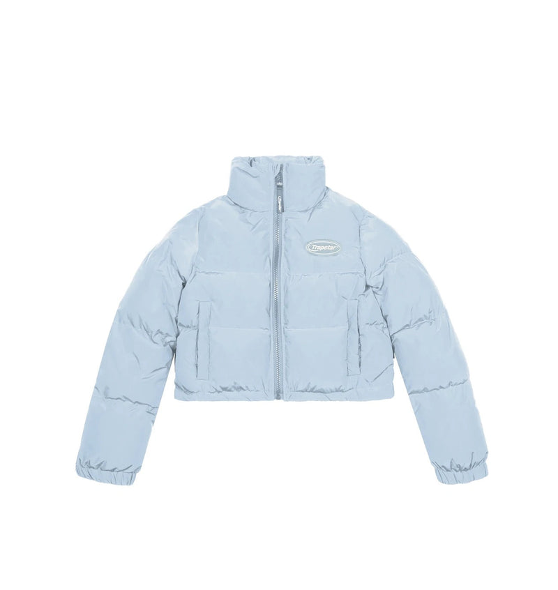 Trapstar Women's Hyperdrive Puffer Jacket - Ice Blue